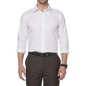 Men’s Long Sleeve Slim Fit 16-16.5 34-35